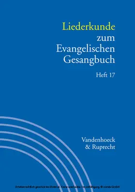 Herbst / Alpermann / Monninger |  Liederkunde zum Evangelischen Gesangbuch, Heft 17 | eBook | Sack Fachmedien