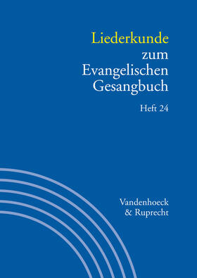 Evang / Alpermann | Liederkunde zum Evangelischen Gesangbuch. Heft 24 | E-Book | sack.de
