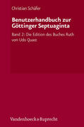 Schäfer |  Benutzerhandbuch zur Göttinger Septuaginta | eBook | Sack Fachmedien