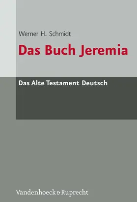 Schmidt | Das Buch Jeremia | E-Book | sack.de