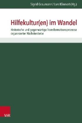 Graumann / Klinnert | Hilfekultur(en) im Wandel | E-Book | sack.de