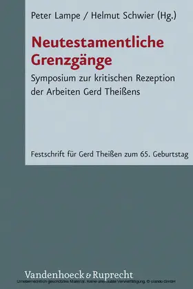 Lampe / Schwier |  Neutestamentliche Grenzgänge | eBook | Sack Fachmedien