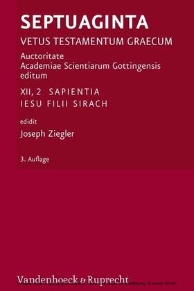 Ziegler | Septuaginta. Band 12,2 | E-Book | sack.de