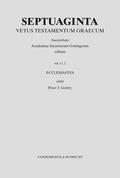 Gentry |  Septuaginta. Band 11,2 | eBook | Sack Fachmedien
