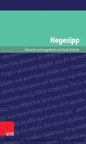 Schleritt | Hegesipp | E-Book | www.sack.de