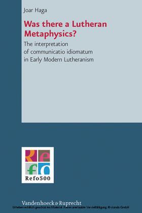 Haga | Was there a Lutheran Metaphysics? | E-Book | sack.de