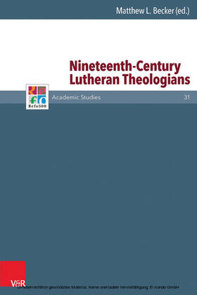Becker | Nineteenth-Century Lutheran Theologians | E-Book | sack.de