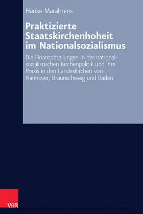 Marahrens |  Praktizierte Staatskirchenhoheit im Nationalsozialismus | eBook | Sack Fachmedien