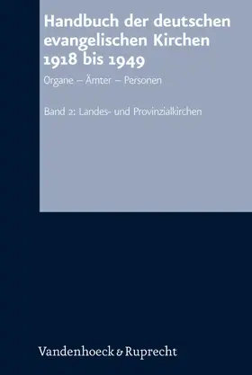 Hermle / Oelke |  Handbuch der deutschen evangelischen Kirchen 1918 bis 1949 | eBook | Sack Fachmedien
