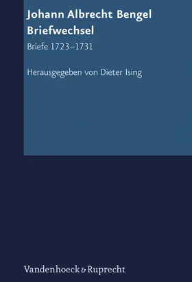 Ising / Bengel |  Briefwechsel. Abt. 6, Band 2 | eBook | Sack Fachmedien
