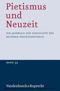 Sträter |  Pietismus und Neuzeit Band 34 – 2008 | eBook | Sack Fachmedien