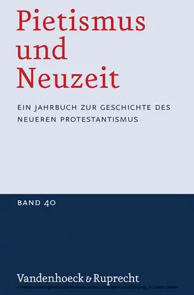 Sträter | Pietismus und Neuzeit Band 40 - 2014 | E-Book | www.sack.de