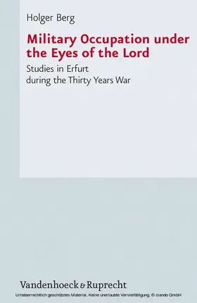 Berg |  Military Occupation under the Eyes of the Lord | eBook | Sack Fachmedien