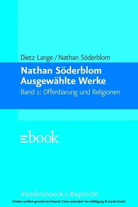 Lange / Söderblom |  Ausgewählte Werke | eBook | Sack Fachmedien