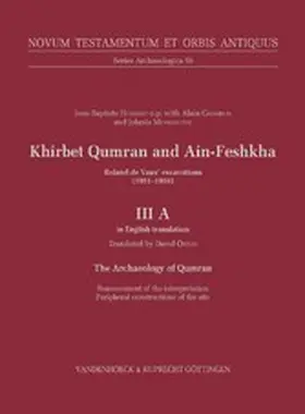 Humbert |  Khirbet Qumran and Ain-Feshkha III A (in English translation) | eBook | Sack Fachmedien