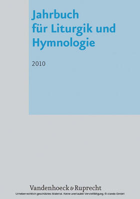 Bieritz / Marti / Kadelbach | Jahrbuch für Liturgik und Hymnologie, 49. Band 2010 | E-Book | sack.de
