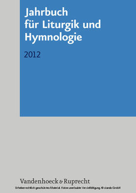 Marti / Kadelbach / Scheitler | Jahrbuch für Liturgik und Hymnologie | E-Book | sack.de