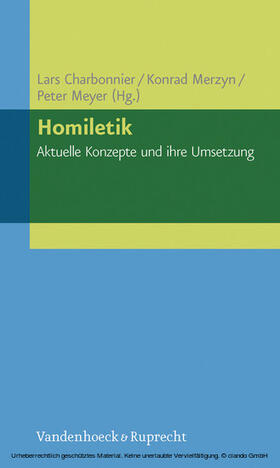 Charbonnier / Merzyn / Meyer | Homiletik | E-Book | sack.de