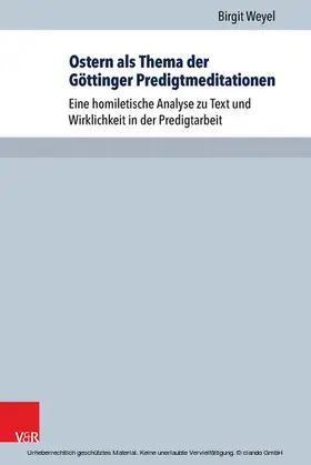 Weyel |  Ostern als Thema der Göttinger Predigtmeditationen | eBook | Sack Fachmedien