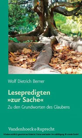 Berner | Lesepredigten »zur Sache« | E-Book | www.sack.de