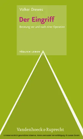 Drewes |  Der Eingriff | eBook | Sack Fachmedien