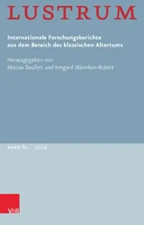 Visser / Deufert / Männlein-Robert |  Lustrum Band 61 - 2019 | eBook | Sack Fachmedien