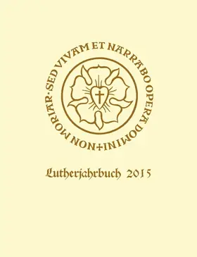 Spehr |  Lutherjahrbuch 82. Jahrgang 2015 | eBook | Sack Fachmedien