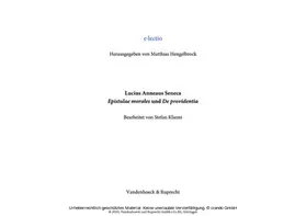 Hengelbrock / Kliemt |  Seneca, Epistulae morales – Schullizenz | eBook | Sack Fachmedien