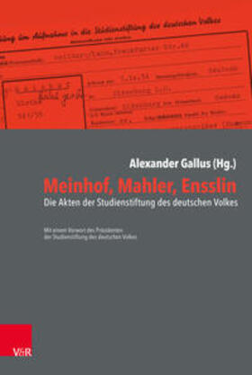 Gallus | Meinhof, Mahler, Ensslin | E-Book | sack.de