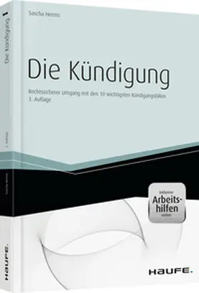 Herms | Die Kündigung - inkl. Arbeitshilfen online | Buch | 978-3-648-03727-0 | www.sack.de
