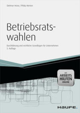 Heise / Merten | Betriebsratswahlen - inkl. Arbeitshilfen online | E-Book | sack.de