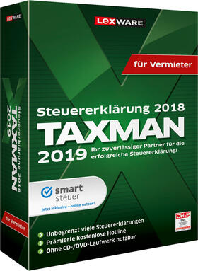 TAXMAN 2019 für Vermieter | Sonstiges | 978-3-648-11281-6 | sack.de