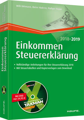 Dittmann / Haderer / Happe | Einkommensteuererklärung plus DVD | Medienkombination | 978-3-648-11437-7 | sack.de