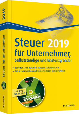 Dittmann / Haderer / Happe |  Steuer für Unternehmer, Selbstständige und Existenzgründer plus DVD | Buch |  Sack Fachmedien