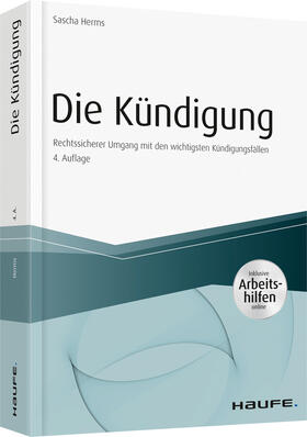 Herms | Die Kündigung - inkl. Arbeitshilfen online | Buch | 978-3-648-11685-2 | sack.de