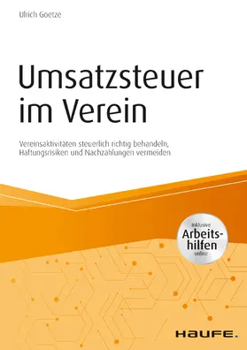 Goetze |  Umsatzsteuer im Verein - inkl. Arbeitshilfen online | eBook | Sack Fachmedien