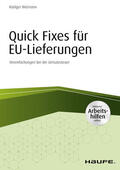 Weimann |  Quick fixes für EU-Lieferungen | eBook | Sack Fachmedien