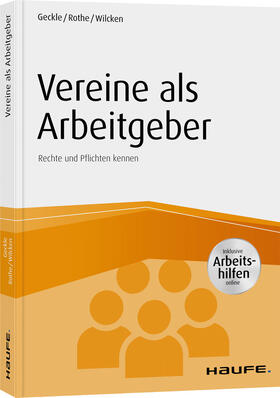 Geckle / Rothe / Wilcken | Vereine als Arbeitgeber | Buch | 978-3-648-13646-1 | sack.de