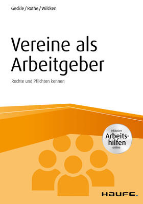 Geckle / Rothe / Wilcken | Vereine als Arbeitgeber | E-Book | sack.de
