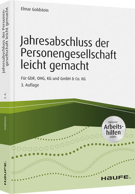 Goldstein | Goldstein, E: Jahresabschluss der Personengesellschaft | Buch | 978-3-648-14052-9 | sack.de