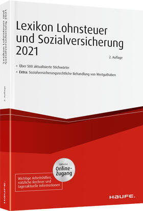  Lexikon Lohnsteuer und Sozialversicherung 2021 - inkl. Onlinezugang | Buch |  Sack Fachmedien