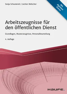 Schustereit / Welscher | Arbeitszeugnisse für den öffentlichen Dienst | E-Book | www.sack.de