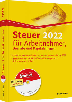 Dittmann / Haderer / Happe | Dittmann, W: Steuer 2022 für Arbeitnehmer, Beamte | Buch | 978-3-648-15394-9 | sack.de