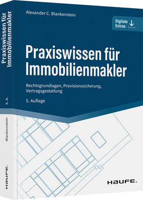 Blankenstein | Praxiswissen für Immobilienmakler | Buch | 978-3-648-15822-7 | sack.de