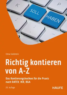 Goldstein | Richtig kontieren von A-Z | E-Book | sack.de