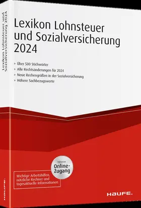  Lexikon Lohnsteuer und Sozialversicherung 2024 plus Onlinezugang | Buch |  Sack Fachmedien
