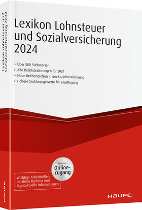  Lexikon Lohnsteuer und Sozialversicherung 2024 plus Onlinezugang | Buch |  Sack Fachmedien