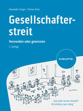 Kreis / Singer | Gesellschafterstreit | Buch | 978-3-648-17714-3 | sack.de