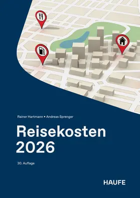Hartmann / Sprenger |  Reisekosten 2026 | Buch |  Sack Fachmedien