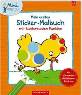  Mein erstes Sticker-Malbuch mit kunterbunten Punkten | Buch |  Sack Fachmedien
